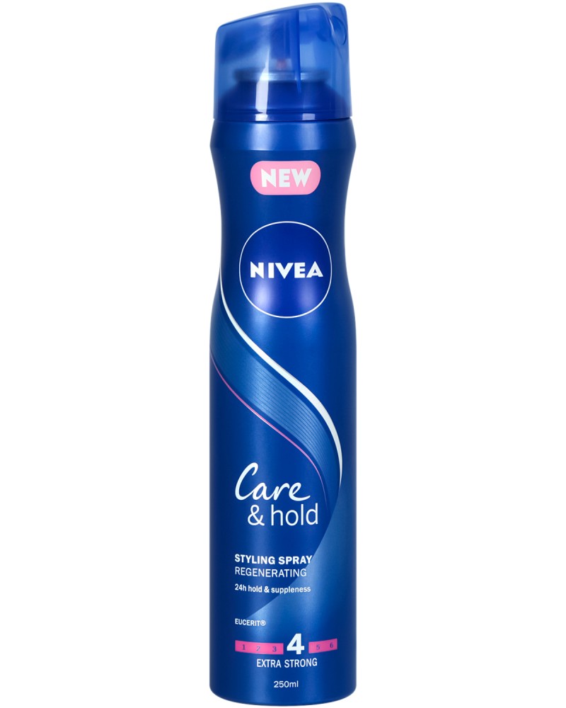 Nivea Care & Hold Regenerating Hairspray -       - 