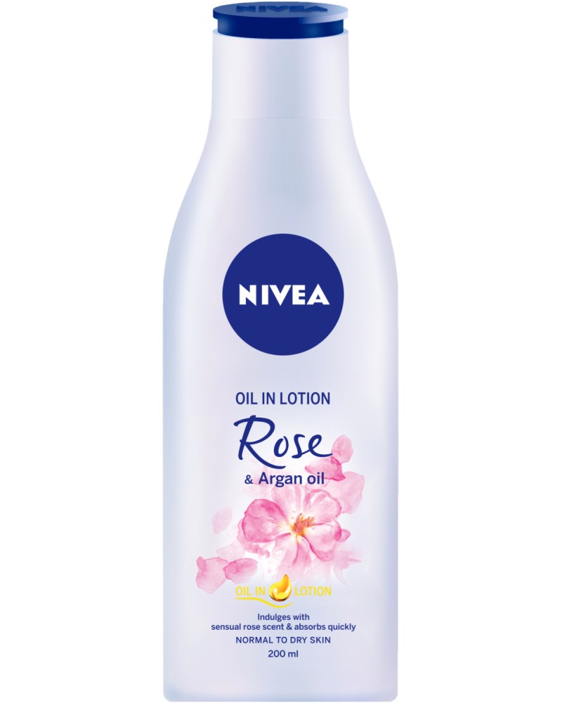 Nivea Rose & Argan Oil Body Lotion -            - 