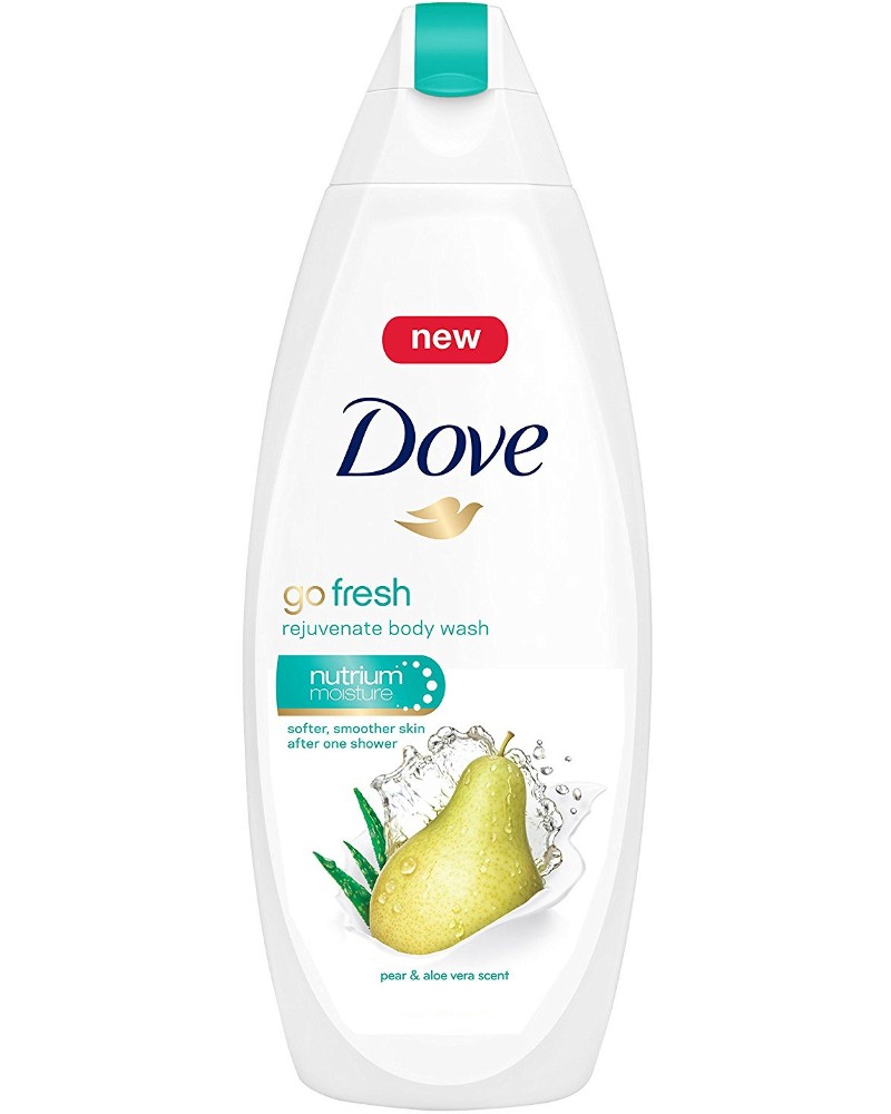 Dove Go Fresh Rejuvenate Body Wash Pear & Aloe Vera -          "Go Fresh" -  