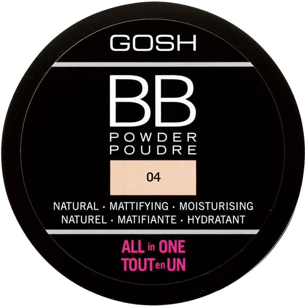 Gosh BB Powder All in One Gosh BB Powder All in One - Матираща BB пудра за лице - пудра