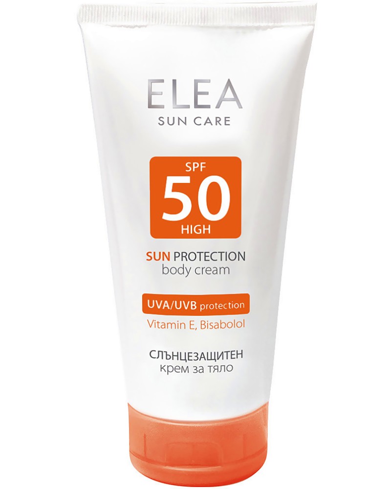 Elea Sun Care Body Cream SPF 50 -     "Sun Care" - 