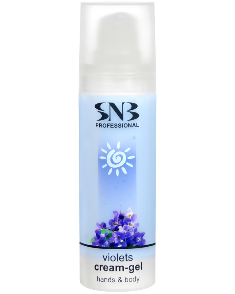 SNB Violets Cream-Gel Hands & Body - ����-��� �� ���� � ���� � ������ �� �������� - ����