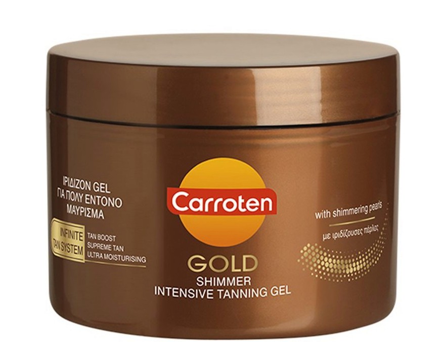 Carroten Gold Shimmer Intensive Tanning Gel -     - 