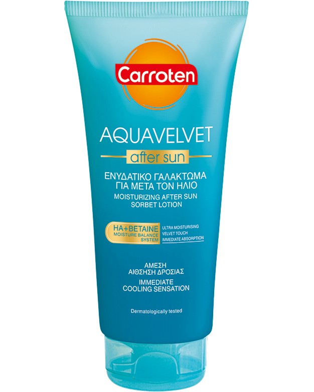 Carroten Aquavelvet After Sun Moisturising Sorbet Lotion -          "Aquavelvet" - 