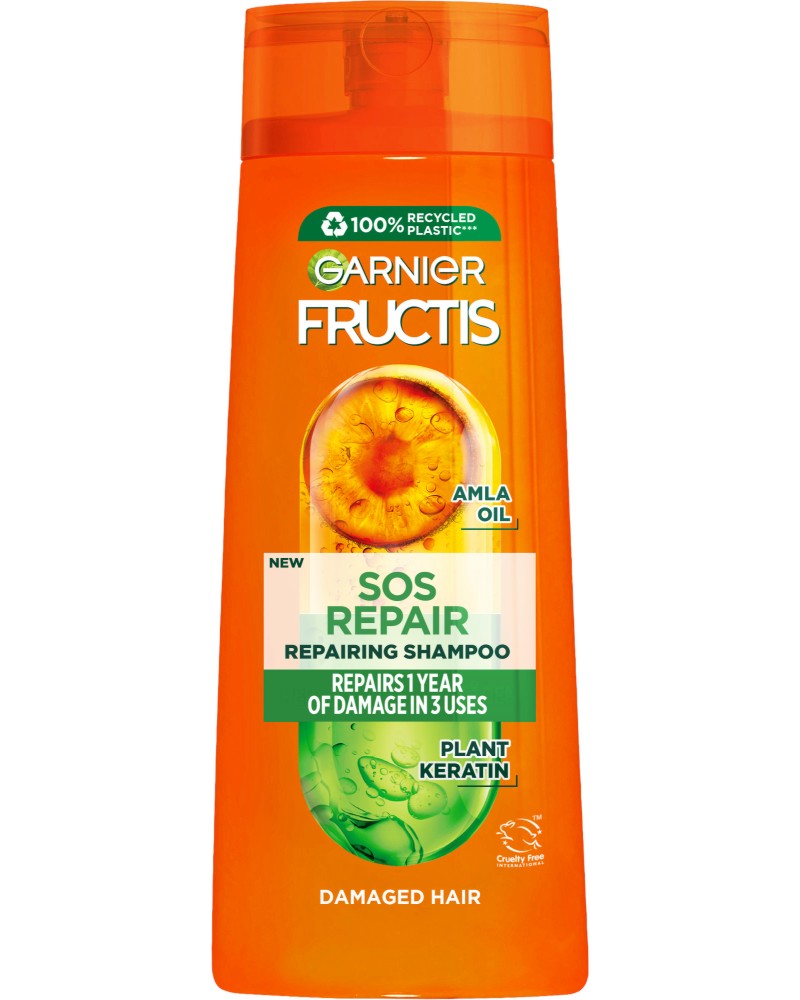 Garnier Fructis SOS Repair Shampoo -         Fructis SOS Repair - 