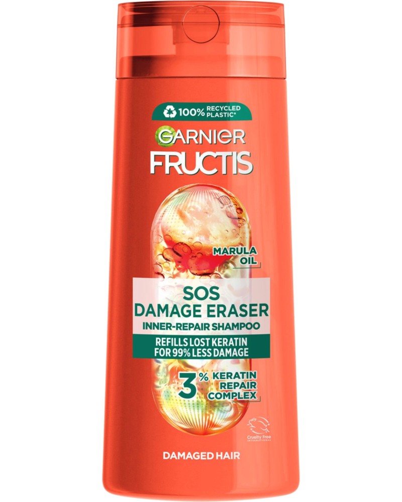 Garnier Fructis SOS Damage Eraser Shampoo -         Fructis SOS Damage Eraser - 