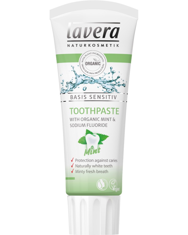 Lavera Basis Sensitiv Toothpaste Mint -          "Basis Sensitiv" -   