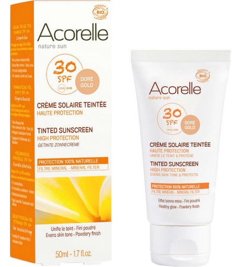 Acorelle Tinted Sunscreen SPF 30 - ��� ������� ������������� ���� �� ���� - ����