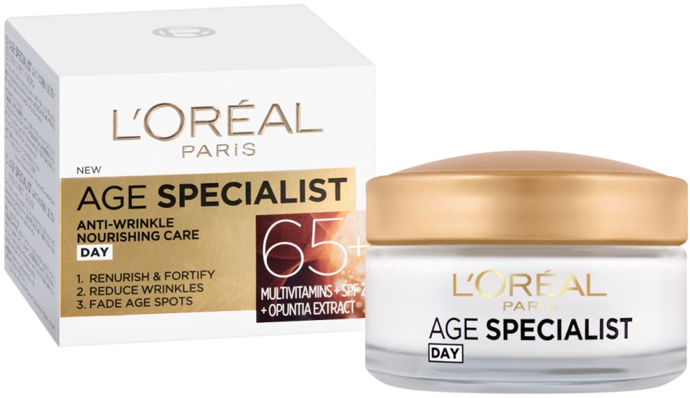 L'Oreal Paris Age Specialist 65+ Day Cream SPF 20 -       Age Specialist - 