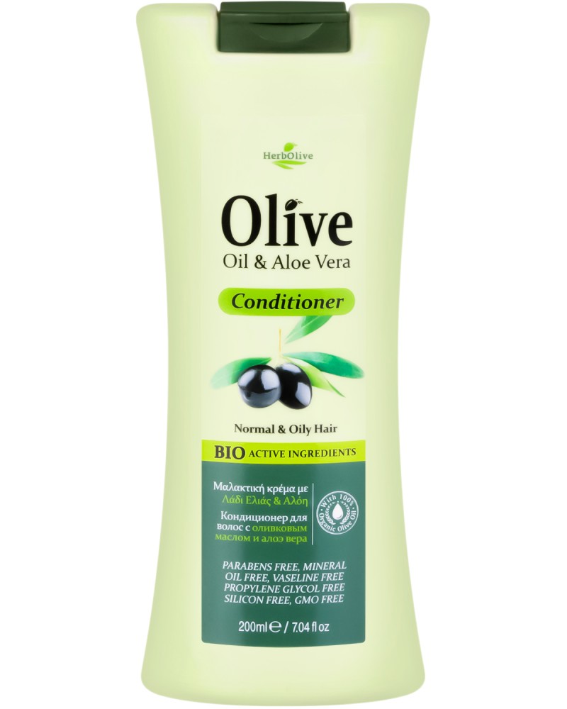 HerbOlive Conditioner Olive Oil & Aloe Vera -            - 