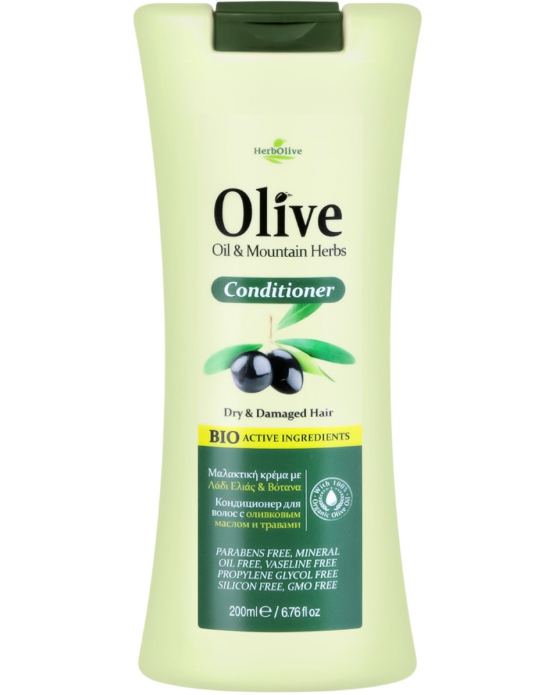 HerbOlive Conditioner Olive Oil & Mounthain Herbs -             - 