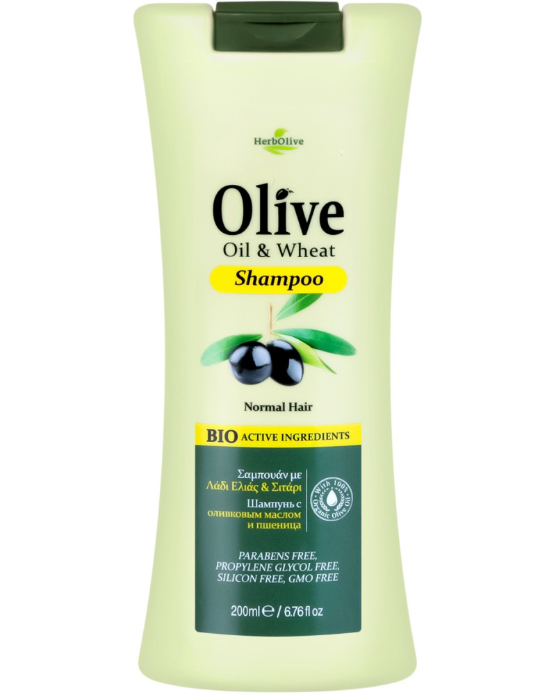 HerbOlive Shampoo Olive Oil & Wheat -           - 