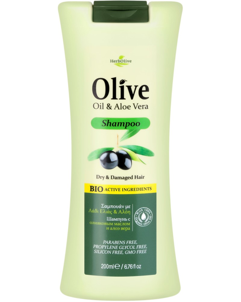 HerbOlive Shampoo Olive Oil & Aloe Vera -            - 