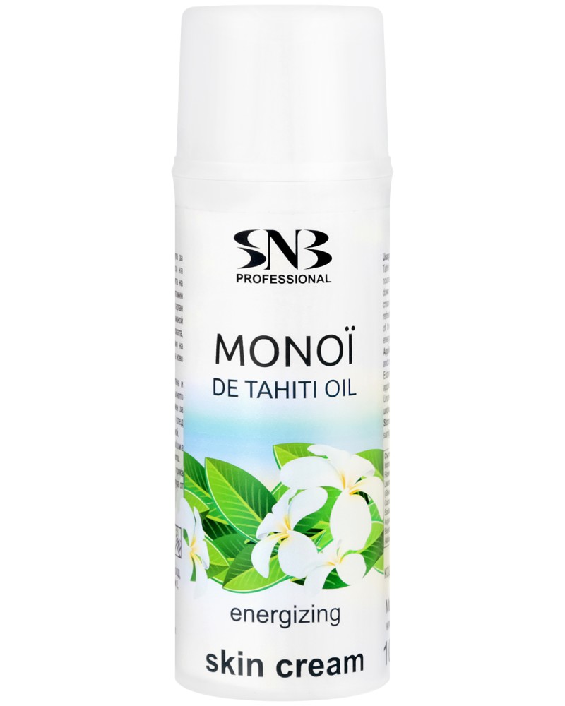 SNB Monoi de Tahiti Oil Energizing Skin Cream -   ,        Monoi de Tahiti - 