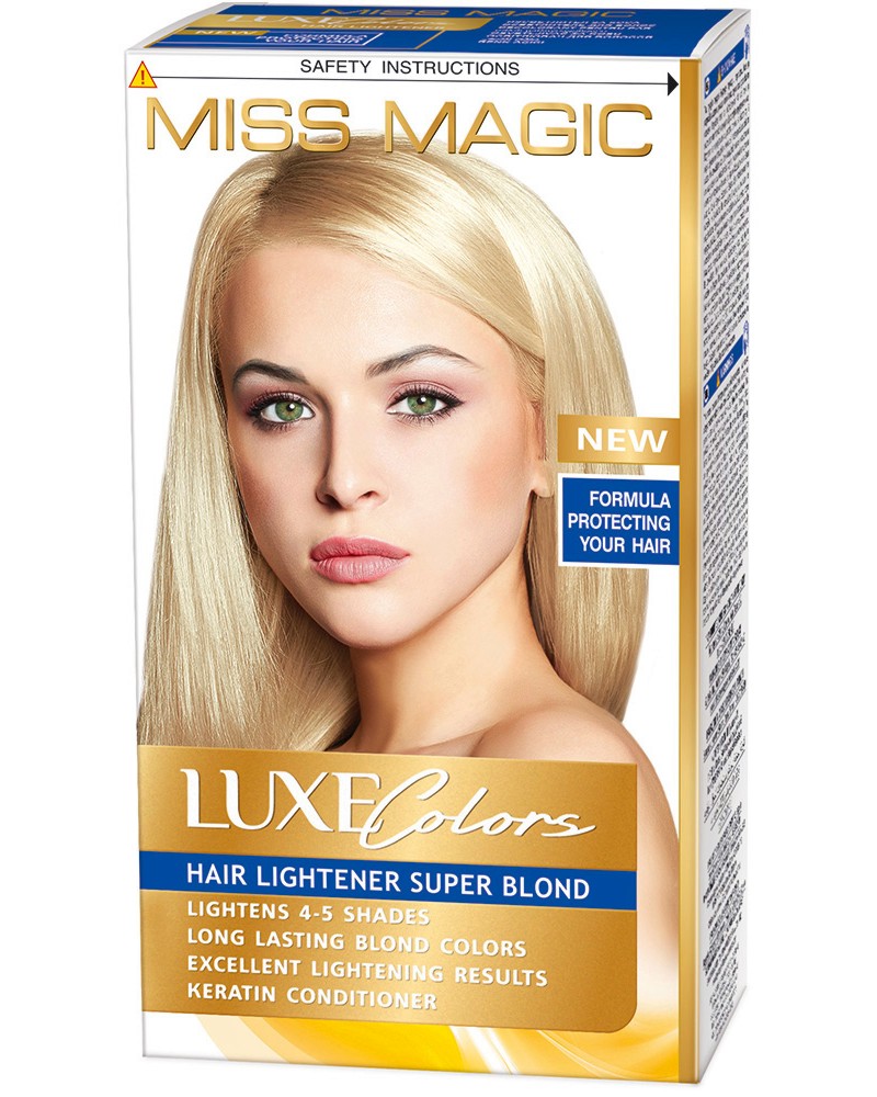 Miss Magic Luxe Colors Hair Lightener Super Blond -    - 
