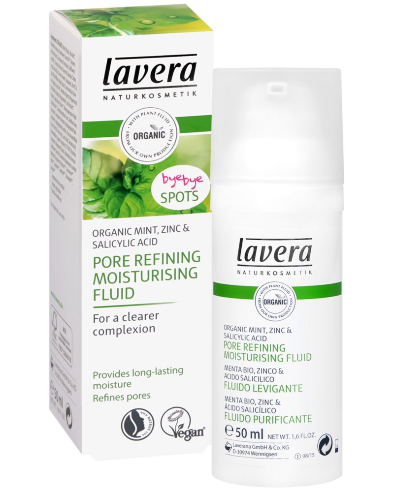 Lavera Pore Refining Moisturising Fluid -          - 
