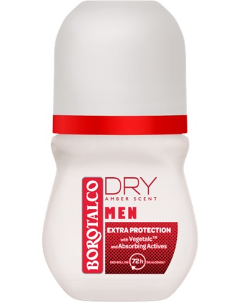 Borotalco Men Dry Deo Roll-On Amber Scent -         Borotalco Men - 