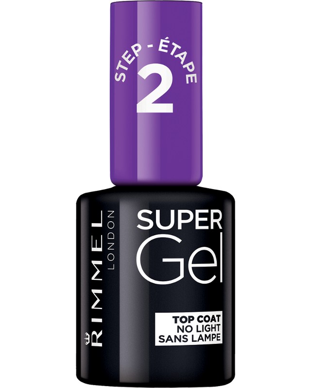 Rimmel Super Gel Top Coat Step 2 -        - 