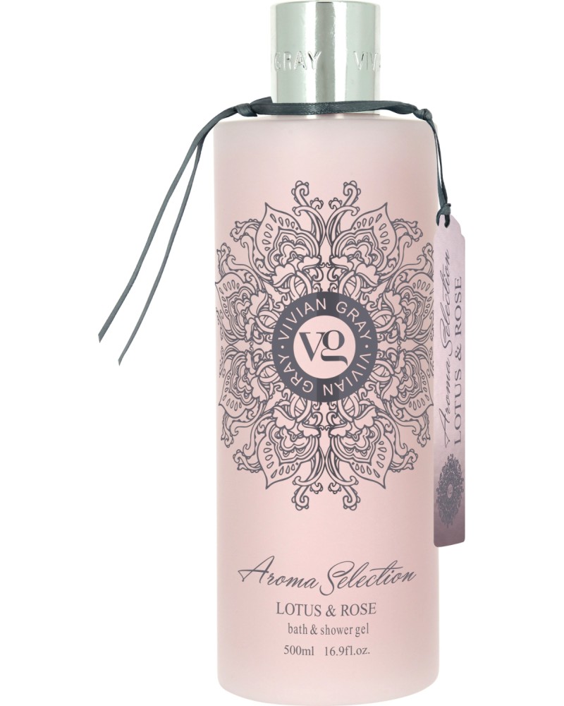 Vivian Gray Aroma Selection Lotus & Rose Bath & Shower Gel -       2  1         Lotus & Rose - 