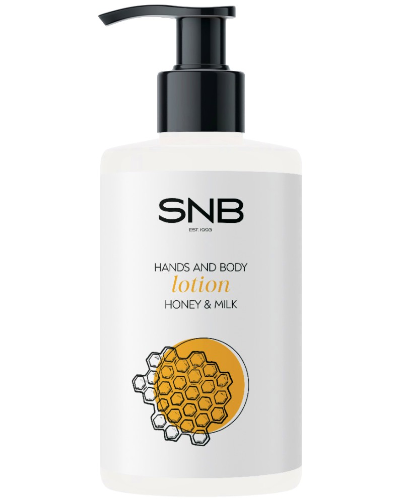 SNB Honey & Milk Hands & Body Lotion -        Honey & Milk - 