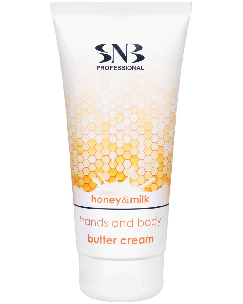 SNB Honey & Milk Hands and Body Butter Cream -        Honey & Milk - 