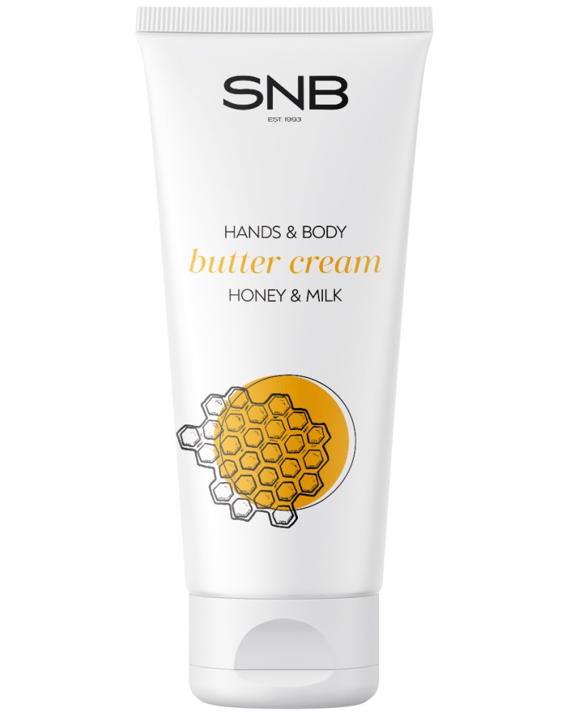 SNB Honey & Milk Hands and Body Butter Cream -        Honey & Milk - 