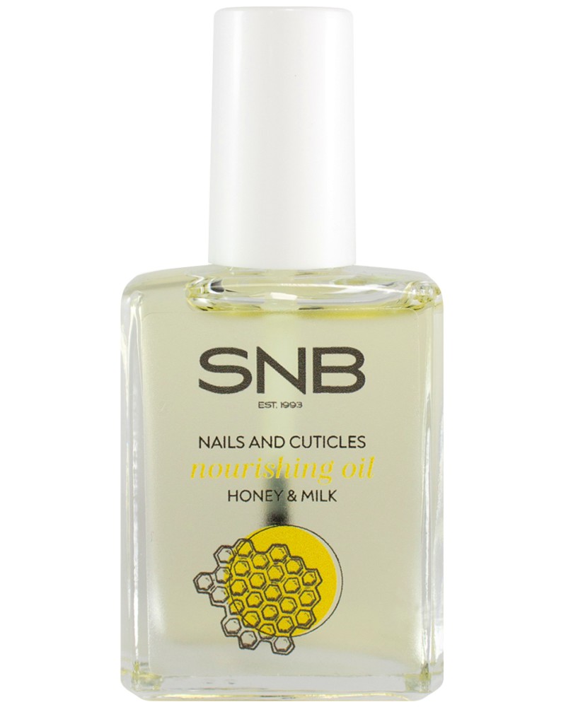 SNB Honey & Milk Nourishing Nails & Cuticle Oil -        Honey & Milk - 
