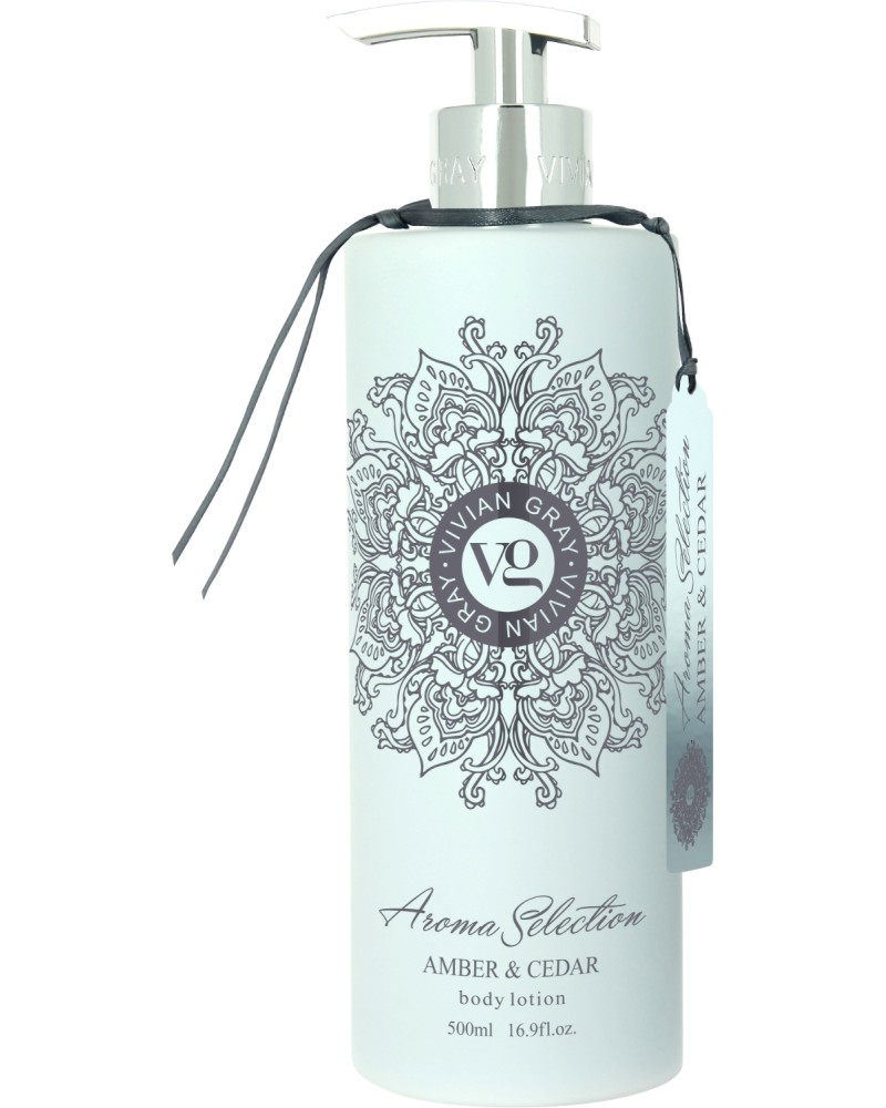 Vivian Gray Aroma Selection Amber & Cedar Body Lotion -            Amber & Cedar - 