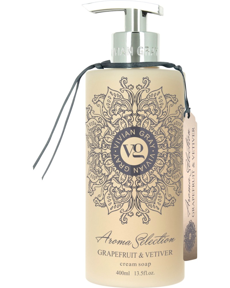 Vivian Gray Aroma Selection Grapefruit & Vetiver Cream Soap - ����� ����� � ������ �� ��������� � ������� �� ������� Grapefruit & Vetiver - �����