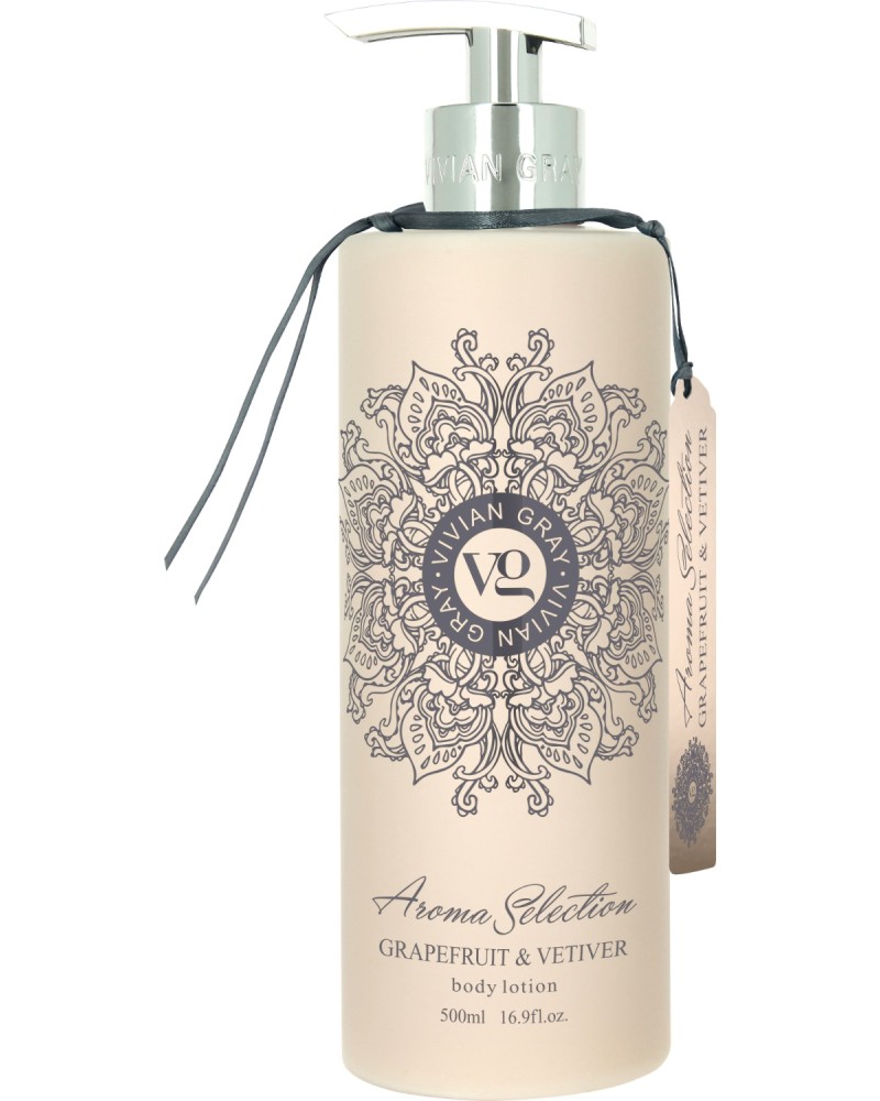 Vivian Gray Aroma Selection Grapefruit & Vetiver Body Lotion -            Grapefruit & Vetiver - 