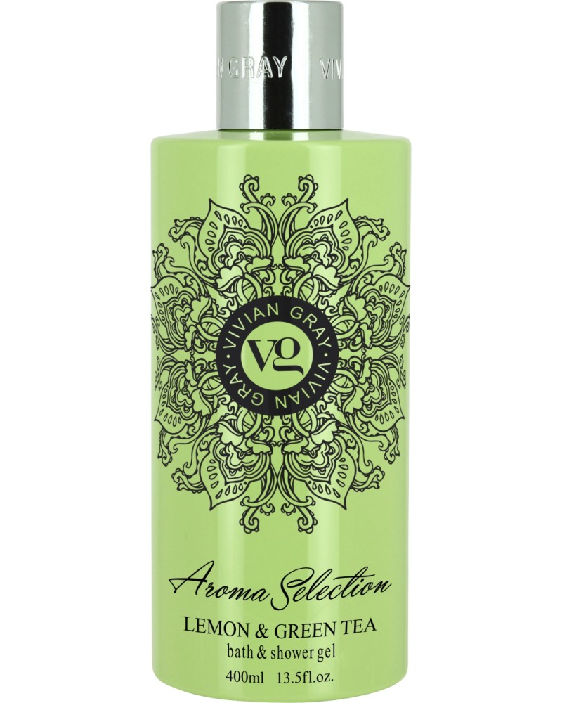 Vivian Gray Aroma Selection Lemon & Green Tea Bath & Shower Gel -                  "Aroma Selection" - 