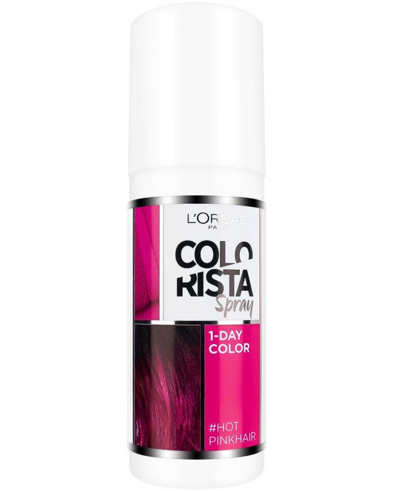 L'Oreal Colorista Hair Spray 1-Day Color - ������ ����� �� ���� �� ������� "Colorista" - �������