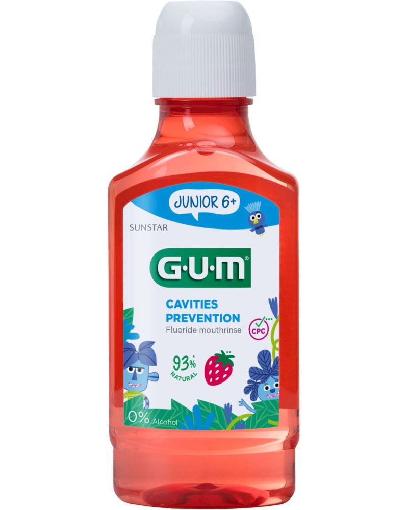 GUM Junior Mouthwash - ������ ���� �� ���� � ���� �� ����� - �������