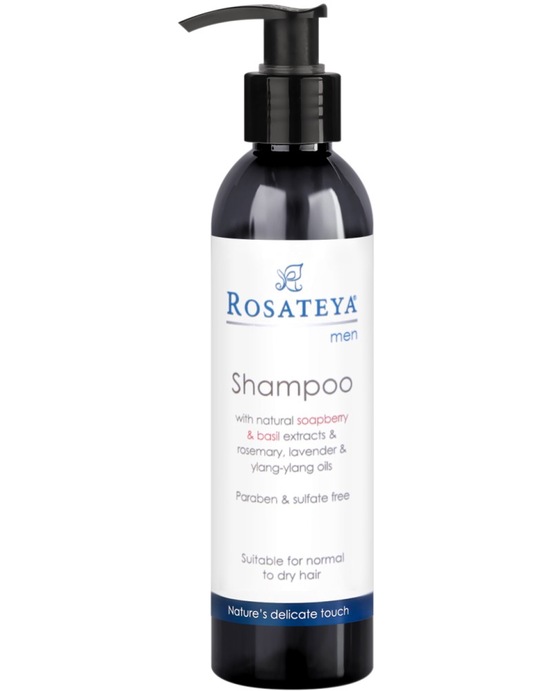 Rosateya Men Shampoo for Normal to Dry Hair -      ,          - 