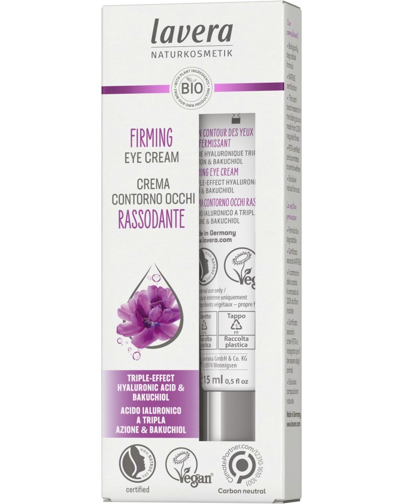 Lavera Firming Eye Cream -          Firming - 