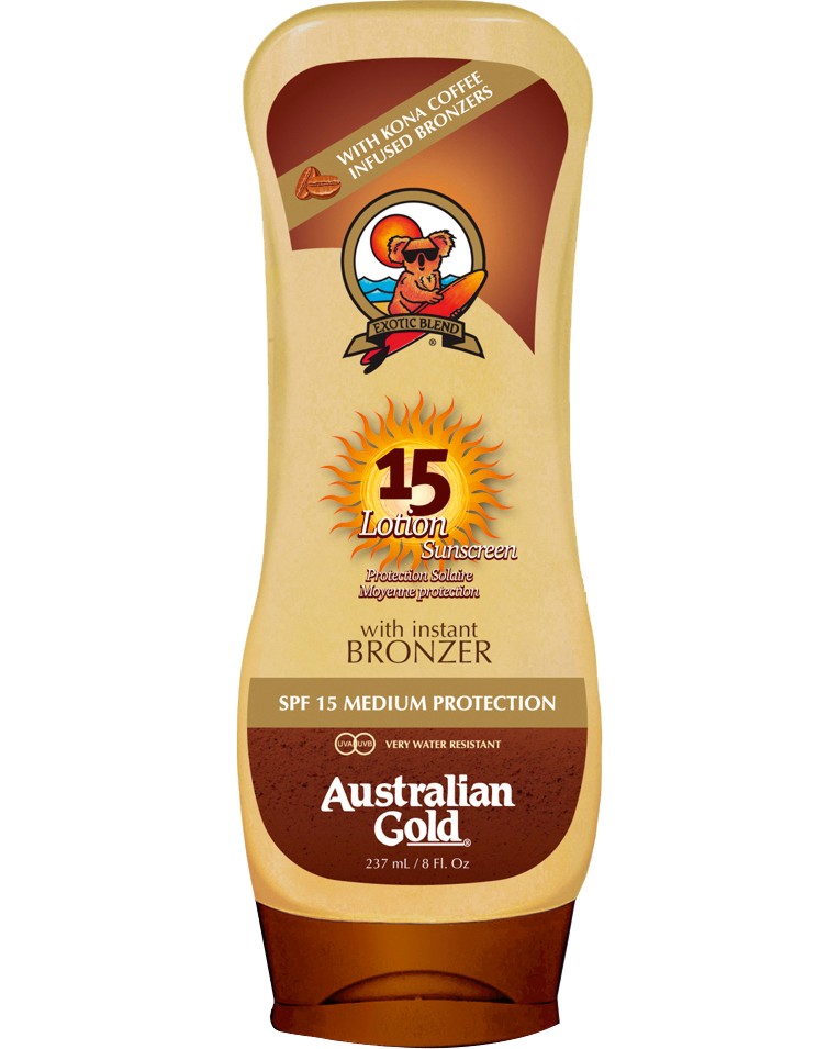 Australian Gold Lotion Sunscreen With Instant Bronzer -      - 