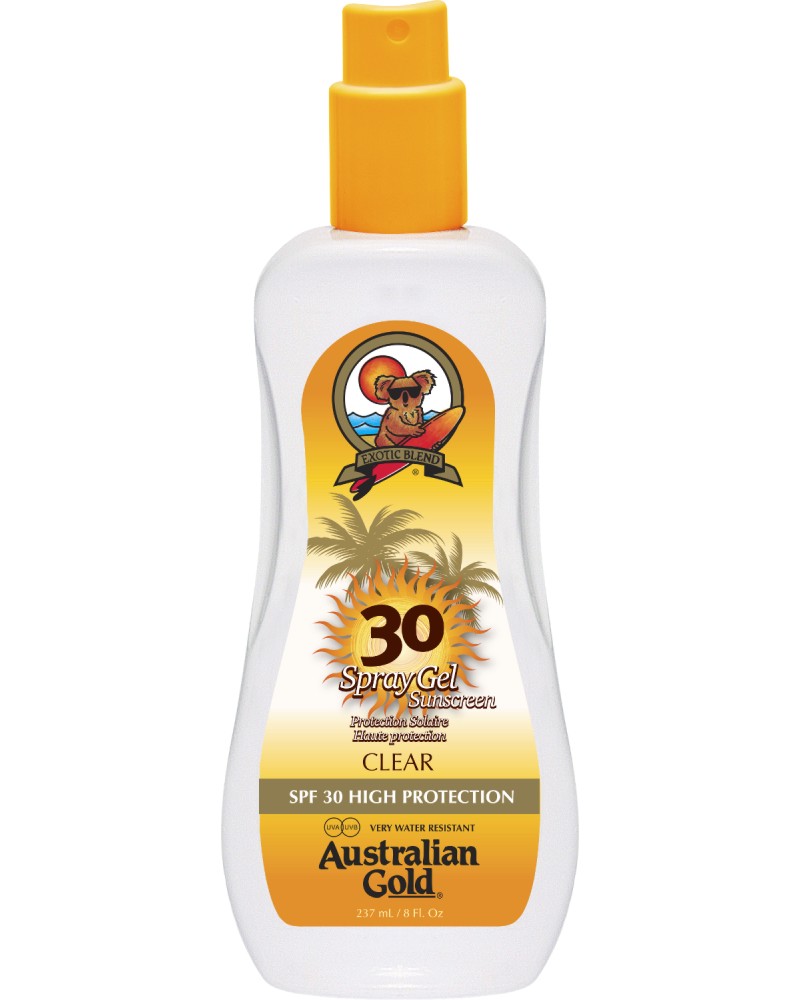 Australian Gold Spray Gel Sunscreen SPF 30 - ������������� �����-��� - �������