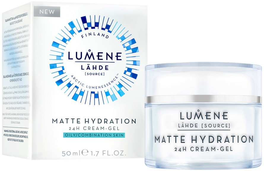 Lumene Lahde Matte Hidration 24H Cream-Gel -  -        "Lahde" - 