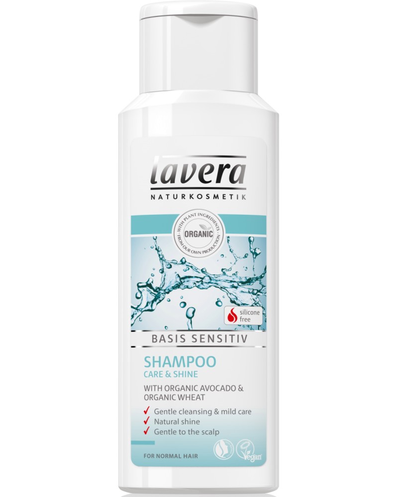 Lavera Basis Sensitiv Shampoo Care & Shine -        "Basis Sensitiv" - 