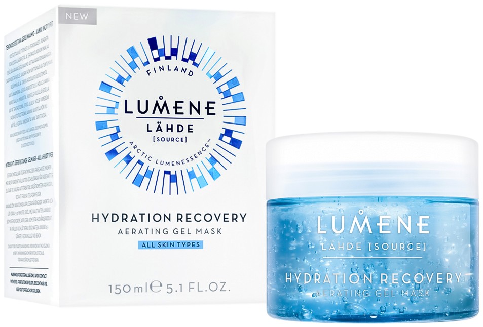 Lumene Lahde Hydration Recovery Aerating Gel Mask - ����������� ����-��� ����� �� ���� �� ������� "Lahde" - �����