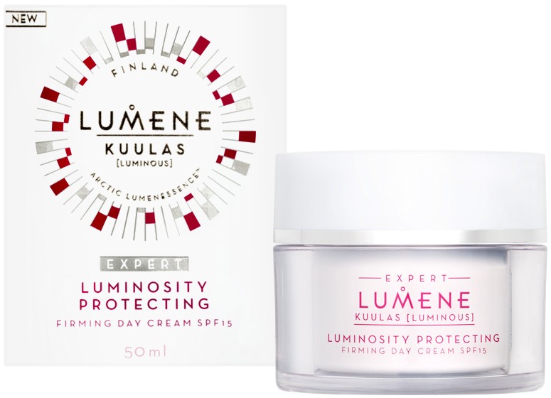 Lumene Kuulas Luminosity Protecting Firming Day Cream - SPF15 -          "Kuulas" - 