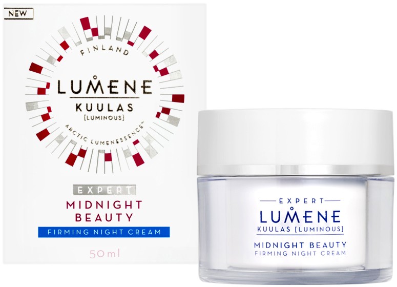 Lumene Kuulas Midnight Beauty Firming Night Cream -        "Kuulas" - 