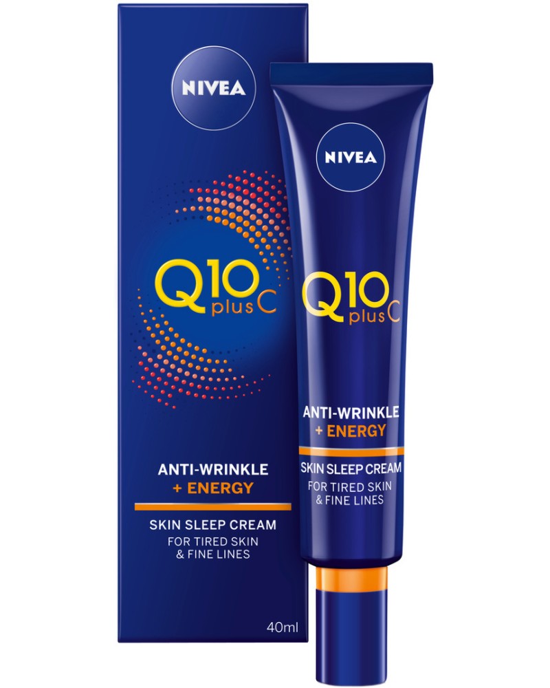 Nivea Q10 Plus C Anti-Wrinkle + Energy Skin Sleep Cream -        "Q10 plus C" - 