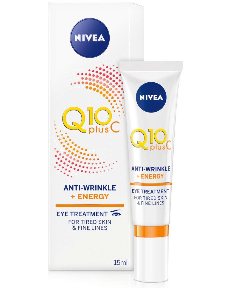 Nivea Q10 Plus C Anti-Wrinkle + Energy Eye Treatment -        Q10 plus C - 
