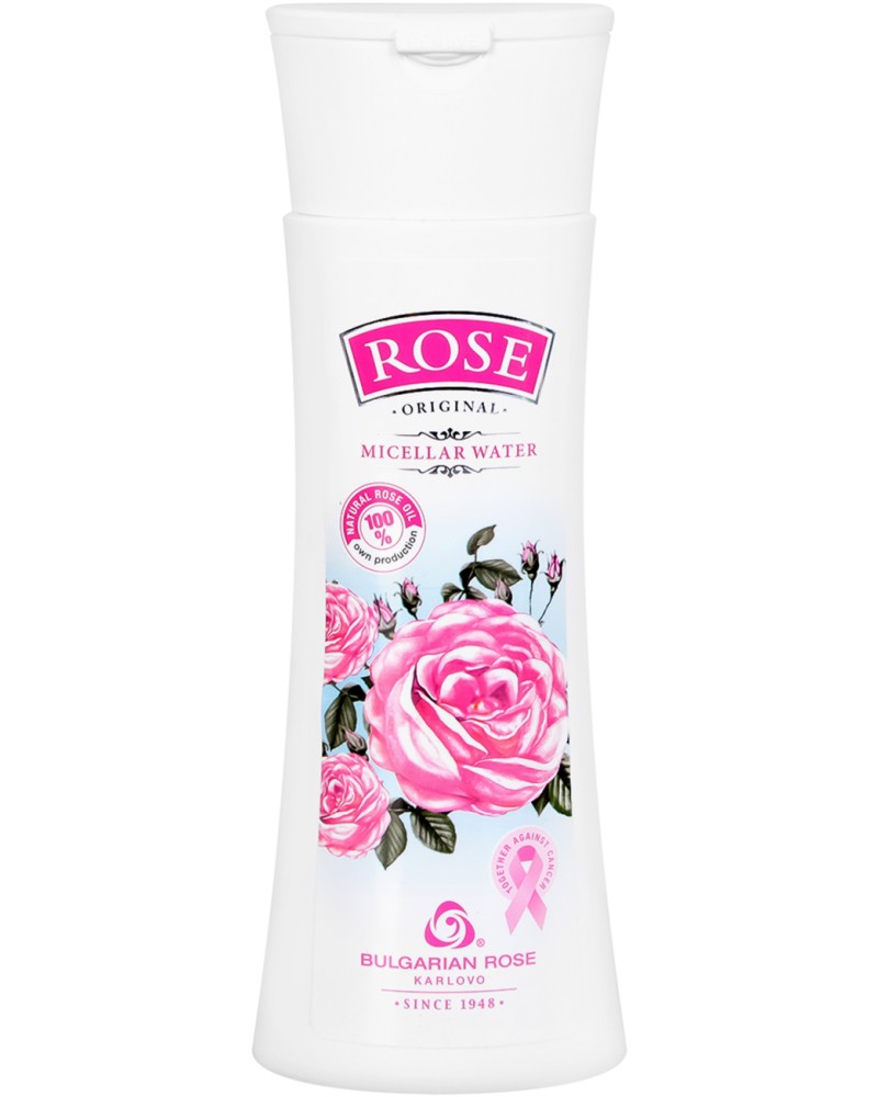 Мицеларна вода Bulgarian Rose - С розово масло от серията Rose Original - продукт