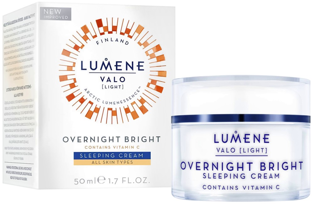 Lumene Valo Overnight Bright Sleeping Cream -       C   Valo - 