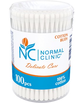 Normal Clinic Delicate Care Cotton Buds -       100 ÷ 300  - 