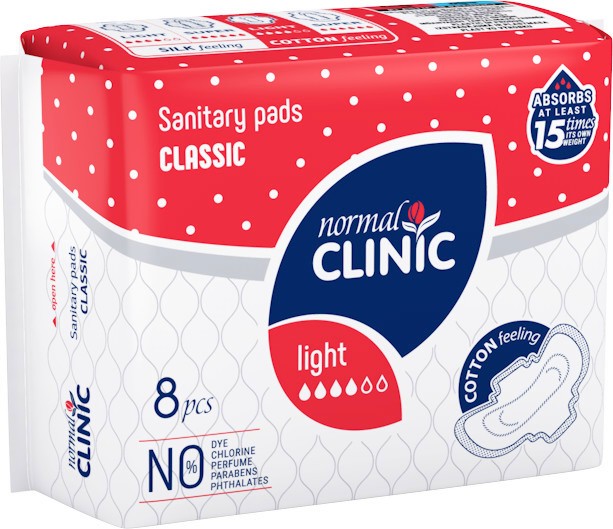 Normal Clinic Classic Cotton Light - 8         Classic -  