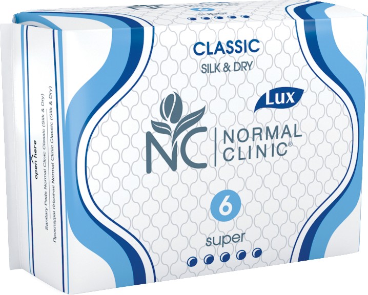 Normal Clinic Classic Silk & Dry Super - 6      Classic -  