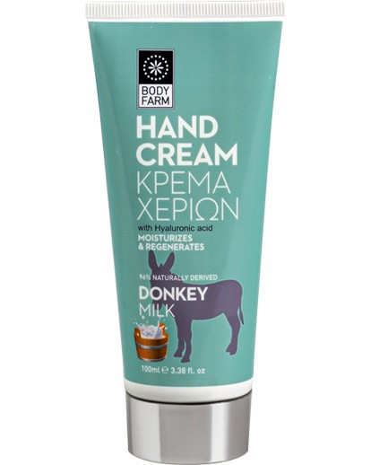 Body Farm Donkey Milk Hand Cream -         Donkey Milk - 